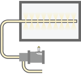 Hydraulic oil:  Pressure sensor VEGABAR 29 with IO-Link connection